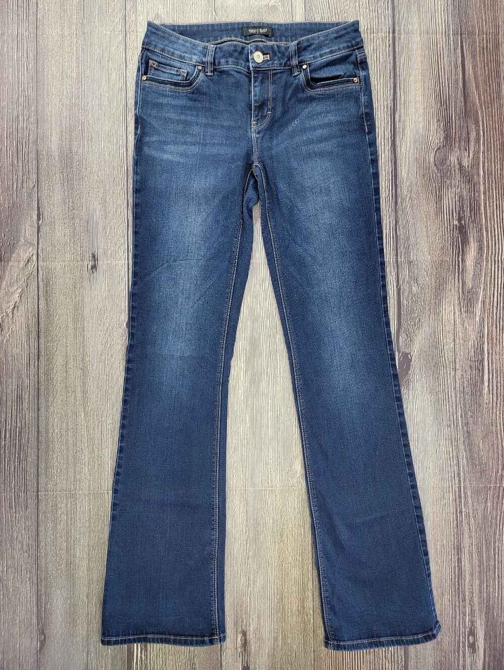 White House Black Market Boot Leg Dark Wash Jeans